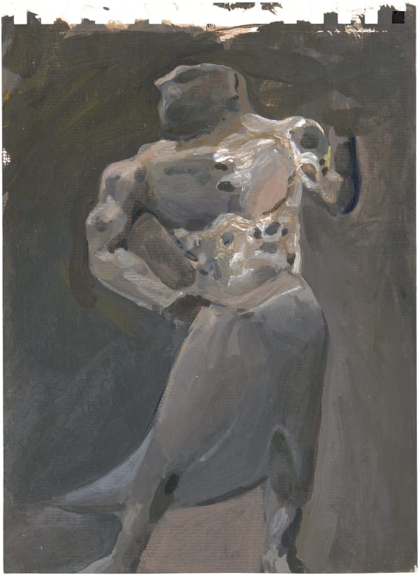 張安 ZHANG An, 文化考察期間的寫生之二十七 Painting from Life during a Cultural Study Tour 27, 2017