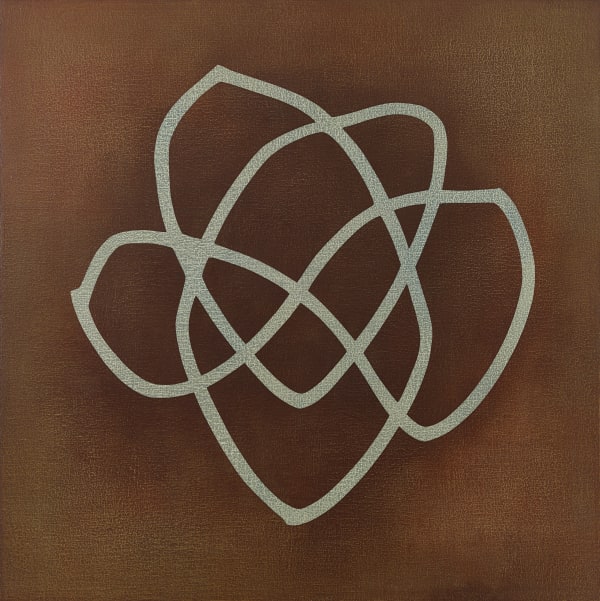 吳東龍 Wu Tung-Lung 符號-139 Symbol-139, 2020 油彩/畫布板 Oil on canvas board 46 1/8 x 46 1/8 in 117 x 117 cm