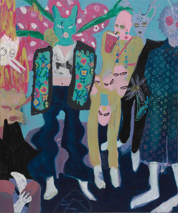 桑拿大可 Sangna Take, 秘密的頭套派對-深 Secret Balaclava Party-Deep, 2022