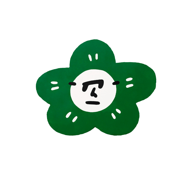 劉正堃 Abei LIU HUA HUA GARDEN COLOR SERIES GOLDEN HEAVY BODY - Permanent Green Light SIZE S, 2022 壓克力顏料／木板 Acrylic on wood 6 1/8 x 7 5/8 x 1 1/8 in 15.7 x 19.5 x 3 cm