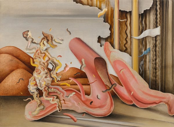 鄭農軒 CHENG Nung Hsuan 信使 二十六 Messenger No.26, 2023 油彩／畫布 Oil on canvas 27 1/2 x 37 3/8 in 70 x 95 cm