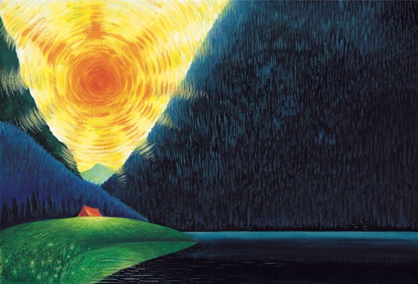 幾米 Jimmy LIAO, 太陽公公出來了 Rise and Shine, 未紀年 n.d.