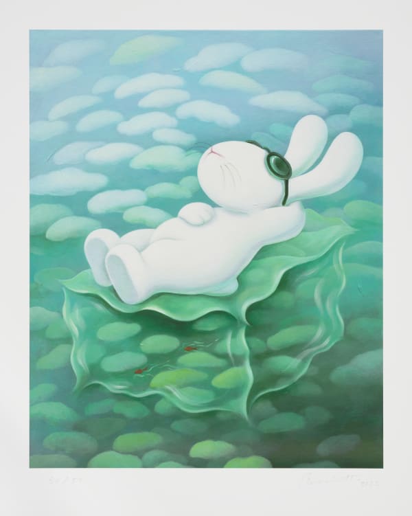 黃本蕊 Benrei HUANG, 一片清涼人生 A piece of life, 2022