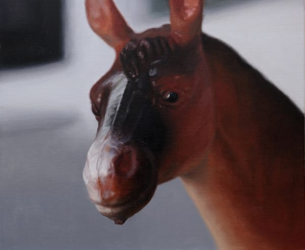 林彥瑋 LIN Yen Wei 玩物參照 04 Plaything Study 04, 2012 油彩／畫布 Oil on canvas 15 x 17 3/4 in 38 x 45 cm