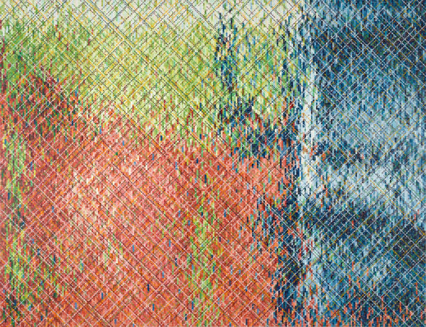 莊普 TSONG Pu 跟曙光一同起身 Rising with the Dawn, 2023 壓克力顏料/畫布 Acrylic on canvas 200 x 260 cm