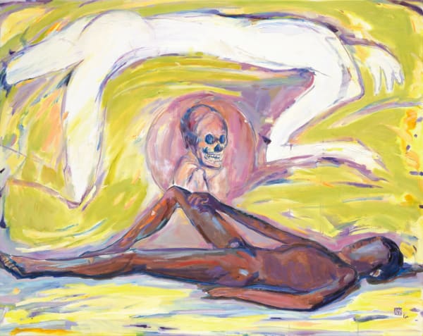 顧福生 Fu-Sheng KU 越界 Crossing over, 2014 油彩／畫布 Oil on canvas 39 3/4 x 49 5/8 in 101 x 126 cm