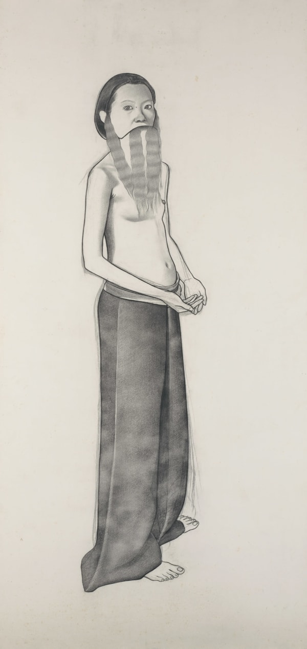 曲家瑞 Kristycharay, 自画像 - 京剧 - 给我 Self Portrait - Peking Opera - Giving or Receiving, c.2000