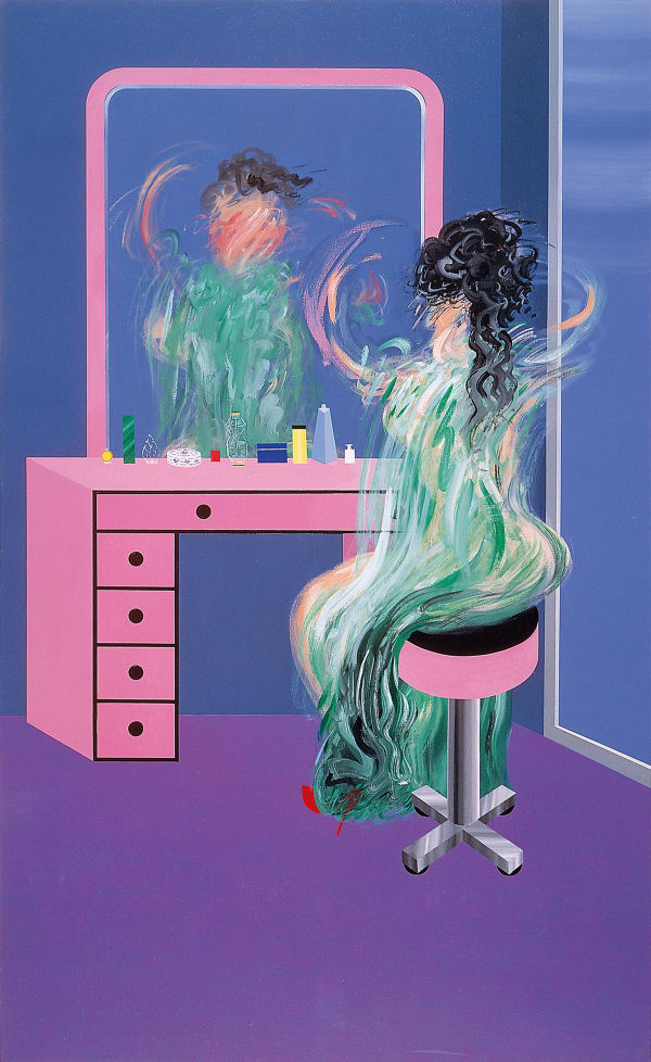 夏陽 HSIA Yan, 晨粧 Wearing Makeup in the Morning, 1991