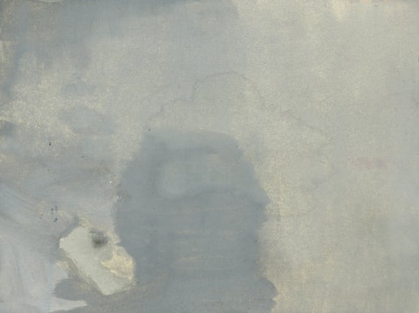 鄭帛囪 CHENG Po-Tsung 無題 Untitled, 2013-2022 水彩、原子筆、油漆筆、立可白（帶）／便條紙 Watercolor, ball pen, marker, white-out on note paper 3 x 4 in 7.6 x 10 cm