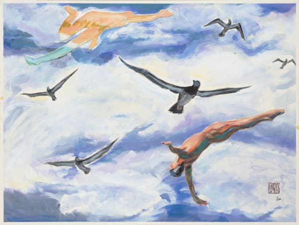 顧福生 Fu-sheng KU, 高翔 Flight, 2004