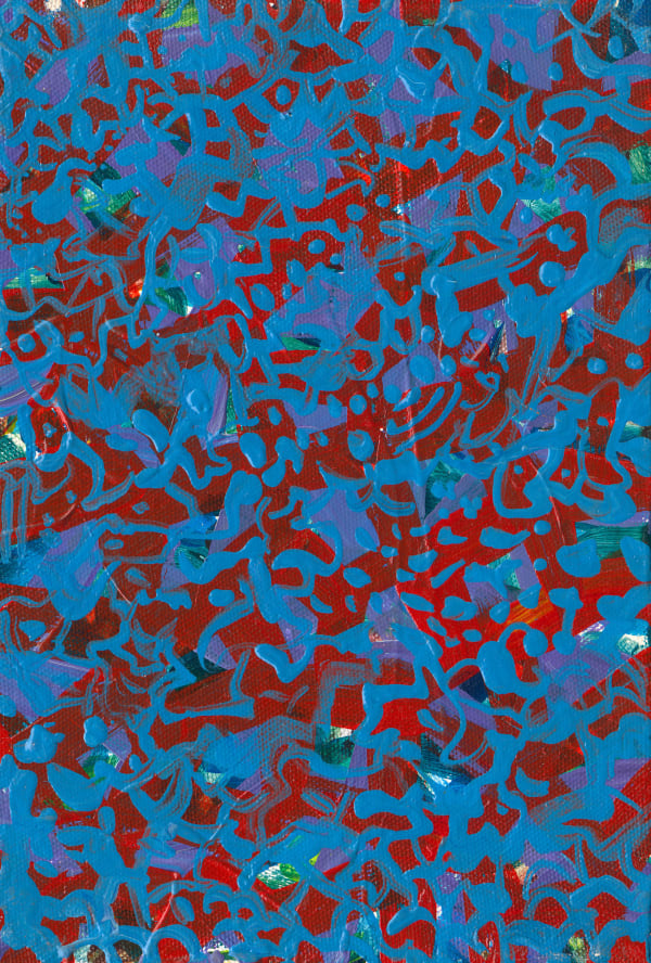 王玫玲 Mei Ling WANG 029, 2015 壓克力顏料、批土/畫布 Acrylic and putty on canvas 8 7/8 x 6 1/8 in 22.5 x 15.5 cm