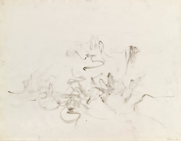 謝景蘭 Lalan NO.147, 1967 墨/紙 Ink on paper 19 3/4 x 25 1/4 in 50 x 64 cm