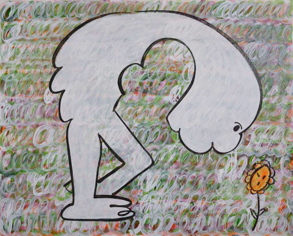 蕭筑方 HSIAO Chu-Fang, 關心花 Care about the Flower, 2023