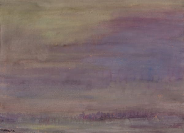 王攀元 WANG Pan-Yuan, 遠眺 Overlook, n.d.