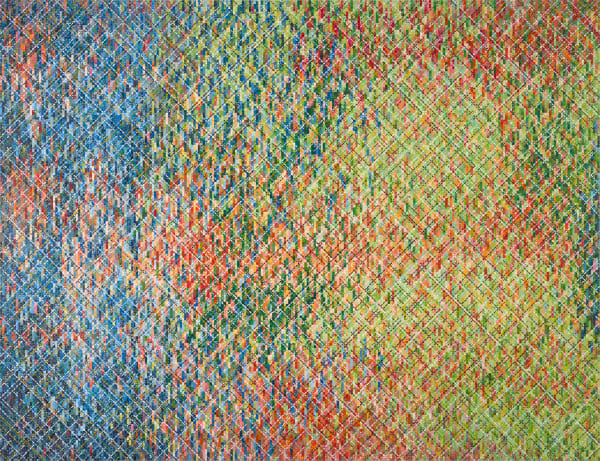 莊普 TSONG Pu 把喜悅的光送往各處 Sending the Light of Joy Everywhere, 2023 壓克力顏料/畫布 Acrylic on canvas 200 x 260 cm