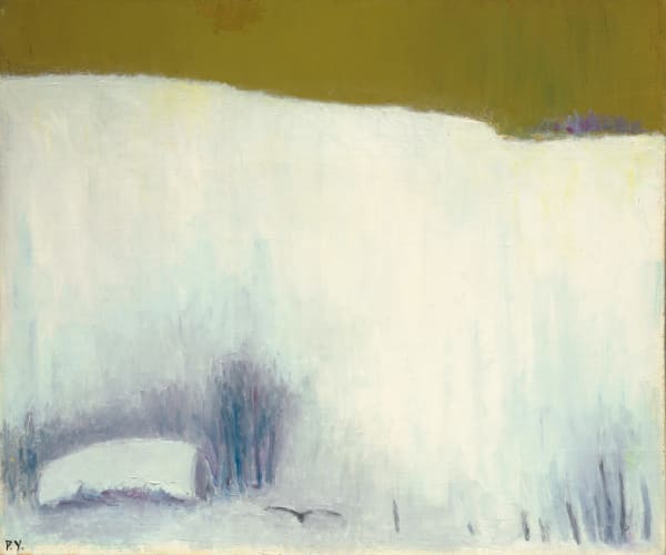 王攀元 WANG Pan-Yuan, 雪鄉 Snowy homeland, n.d.