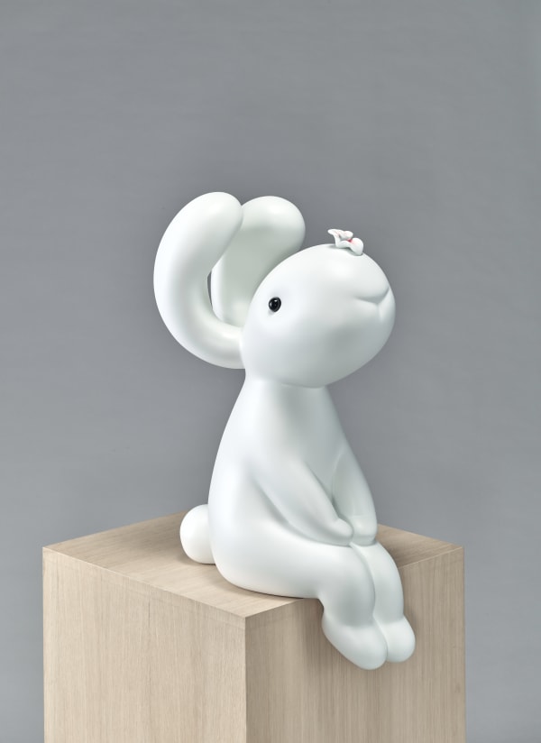 黃本蕊 Benrei HUANG, 花之吻 A sudden touch, 2021