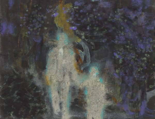 鄭帛囪 CHENG Po-Tsung 無題 Untitled, 2013-2022 水彩、原子筆、油漆筆、立可白(帶)/便條紙 Watercolor, ball pen, marker, white-out on note paper 3 x 4 in 7.6 x 10 cm