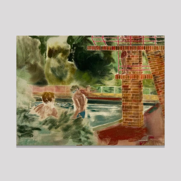 Kevin Perkins, Poolside, 2024