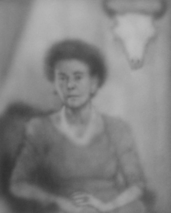 Sherry Kerlin, The Socialite and Buffalo Skull, 2023