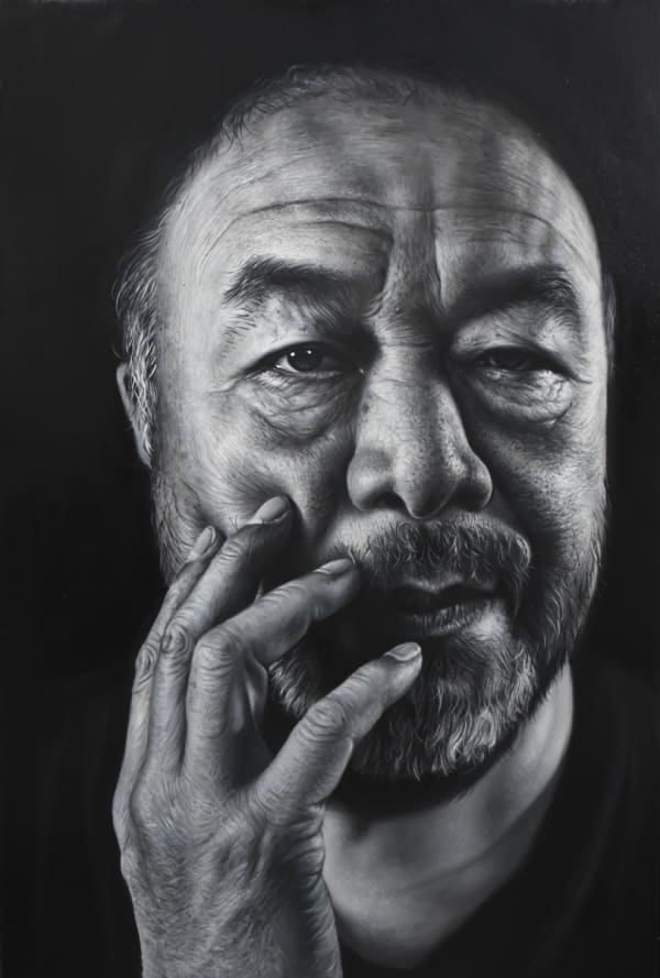 Yigal Ozeri, Untitled, Ai Wei Wei, 2022