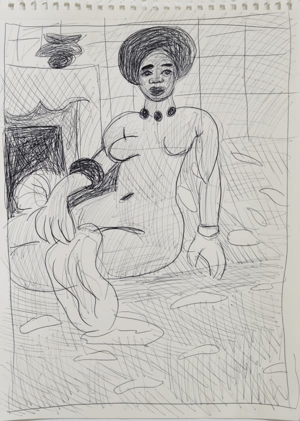 Jeffrey Spencer Hargrave, Study for After Matisse, 2022