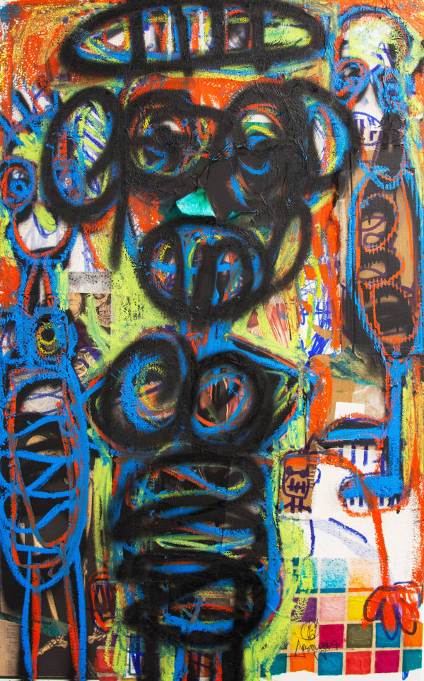 Aboudia, Le voyage du héros, 2024