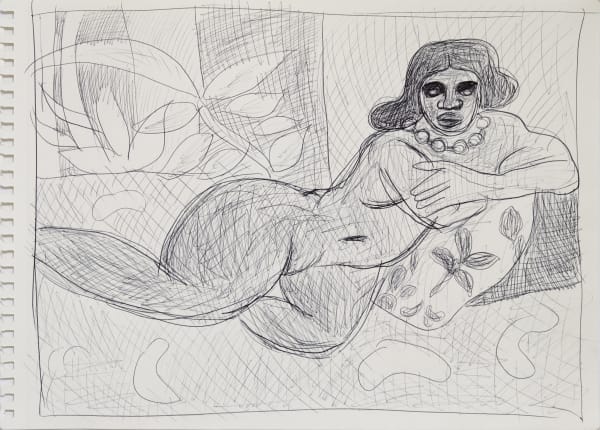 Jeffrey Spencer Hargrave, Study for After Matisse, 2022