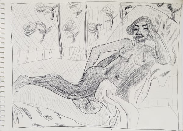 Jeffrey Spencer Hargrave, Study for After Matisse, 2022