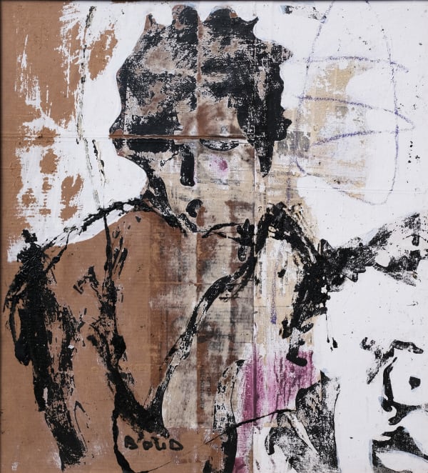 Armand Boua, Young people from Yopougon Gesco Abidjan – Jeune homme II, 2019