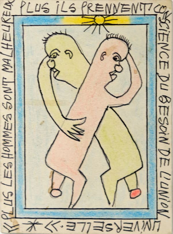 Frédéric Bruly Bouabré, Plus Les Hommes, 2005