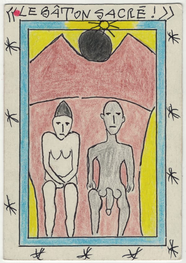 Frédéric Bruly Bouabré, Le Baton Sacre!, 2004