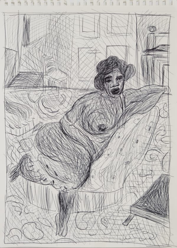 Jeffrey Spencer Hargrave, Study for After Matisse, 2022