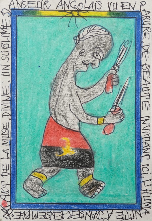 Frédéric Bruly Bouabré, Clothing of the Future Series, 2007