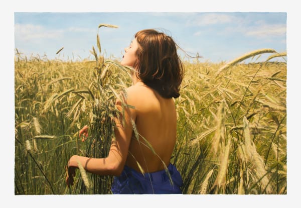 Yigal Ozeri, Untitled; Olya, 2017
