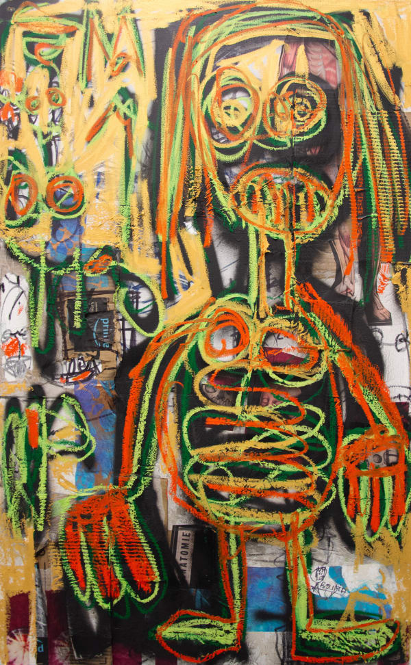 Aboudia, Retour de la tradition, 2024