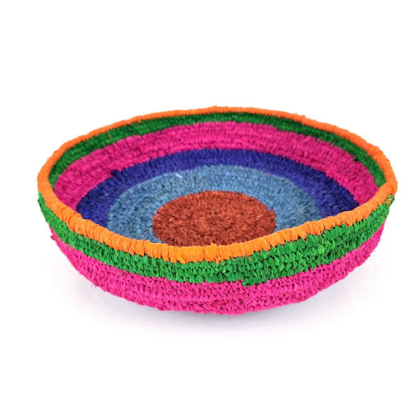 Sheryth Bronson Basket, 2022 raffia 8 x 32 cm 3 1/8 x 12 5/8 in