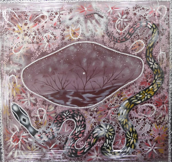 Dylan Charles, Salt Bush & Plum, Surounding the Medicine Tree, 2020