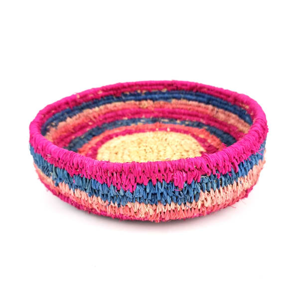 Vanessa Calma Basket, 2022 raffia 6 x 24 cm 2 3/8 x 9 1/2 in