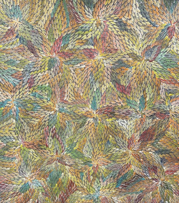 Bernadine Kemarre, Bush Medicine Leaves, 2025