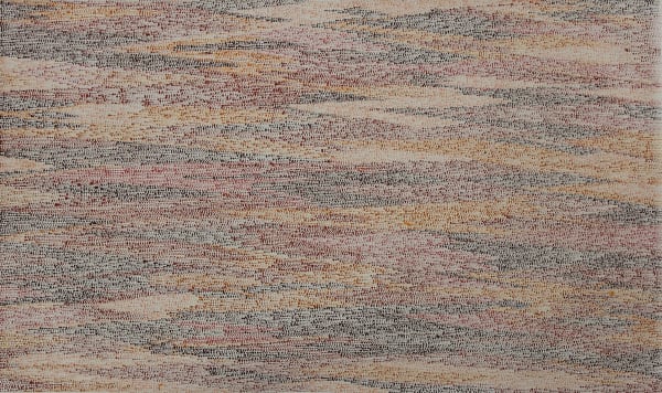 Lynette Lewis Wamikata Walka Tali (Sand Dune), 2023 acrylic on linen 71 x 120 cm 28 x 47 1/4 in