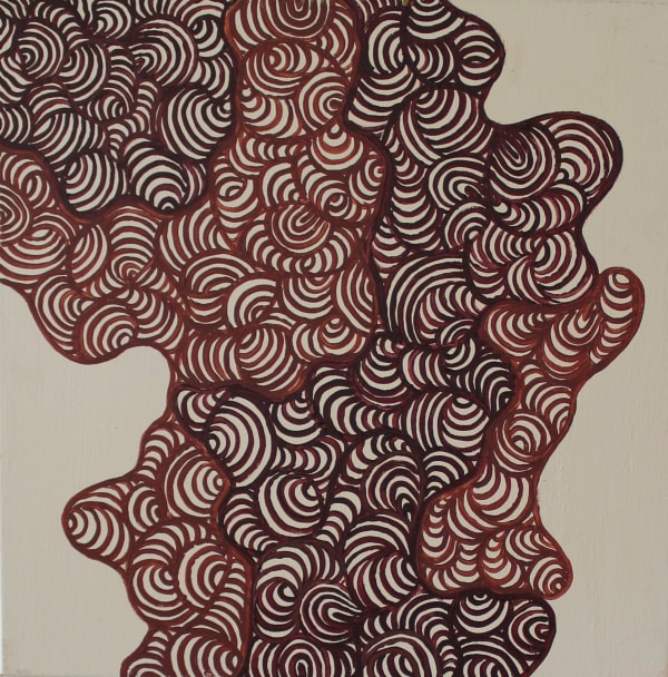 Kathryn Queama My Walka , 2020 acrylic on canvas 61 x 61 cm 24 1/8 x 24 1/8 in
