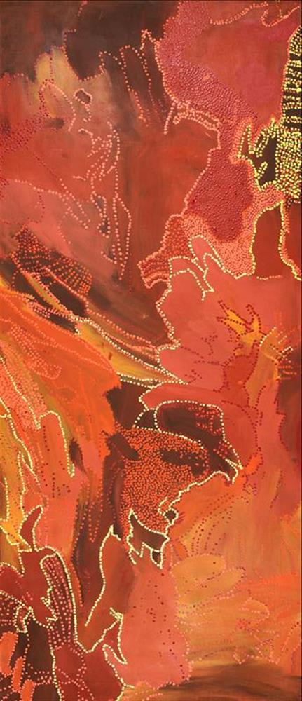 Steven Jupurrula Nelson, Janganpa Jukurrpa (Common Brush Tail Possum {Trichosurus Vulpecula} Dreaming ), 2020