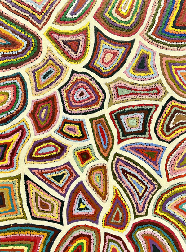 Samuel Miller Ngyuku Ngura, 2022 acrylic on canvas 101 x 76 cm 39 3/4 x 29 7/8 in