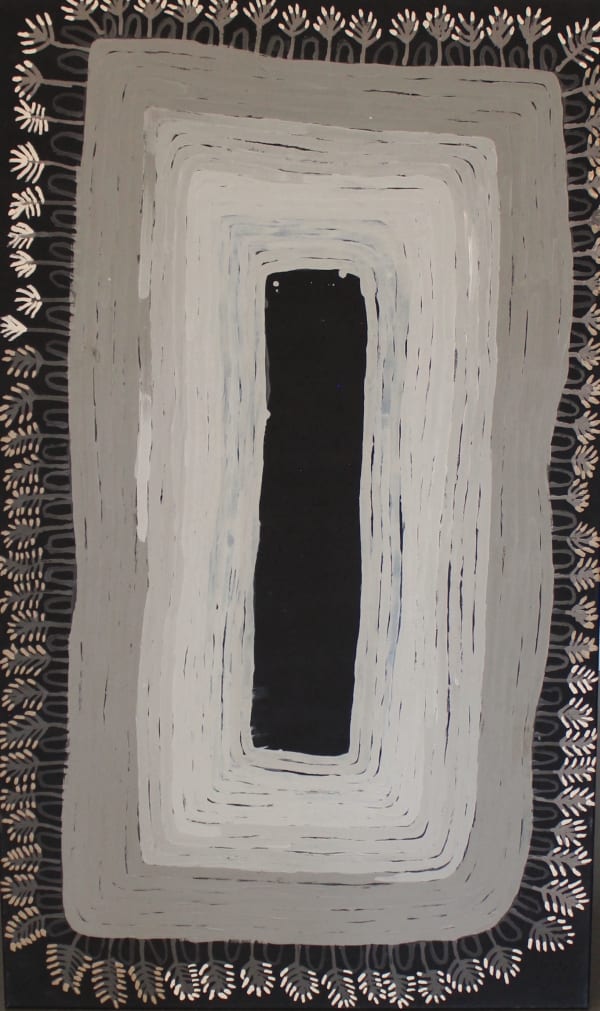 Doris Bush Nungarrayi Bush Mangarri Tjuta, 2021 acrylic on linen 152 x 91 cm 59 7/8 x 35 7/8 in
