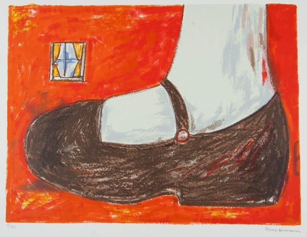 Charles Blackman Alice's Shoe , c.2011 archival pigment print on paper (framed) 48 x 64 cm 18 7/8 x 25 1/4 in 34/70