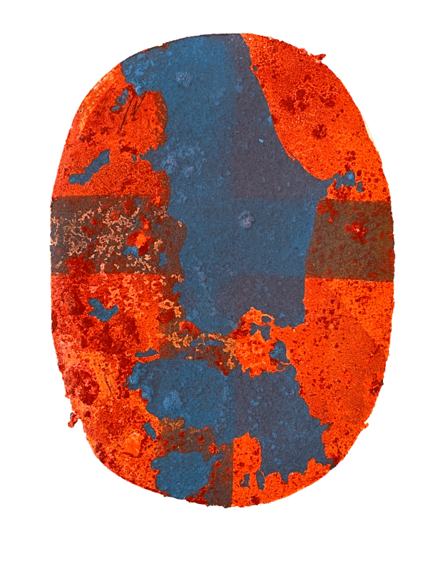 Dominic White, Crossed Map, 2019