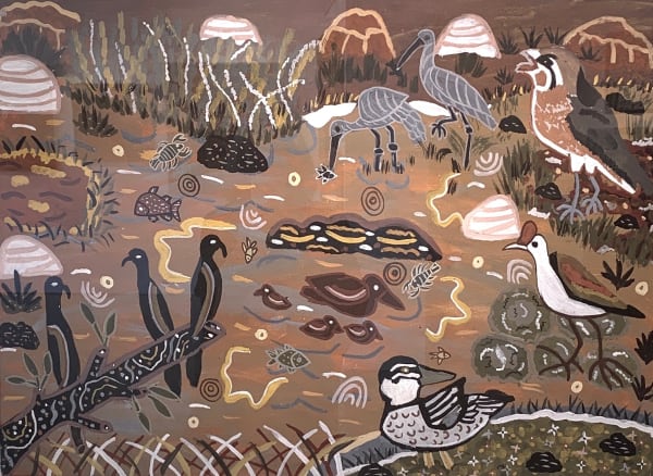Betty Bundamurra, Chindi River - Wildlife, 2019