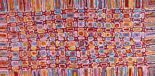 Lynette Nangala Singleton, Mina Mina Jukurrpa (Mina Mina Dreaming), 2022