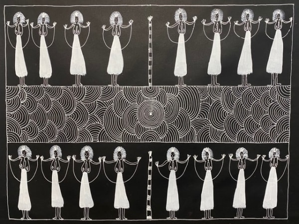 Colleen Wallace Nungurrayi, Ladies Dancing in Ceremony, 2025